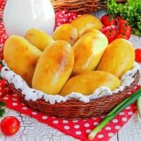 Пирожок печеный  с картофелем