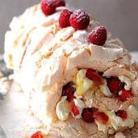 Меренговый рулет