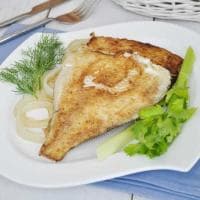 Камбала жаренная