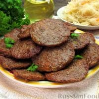 Оладьи из печени