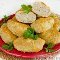 Биточки куриные паровые