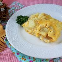 Минтай в омлете