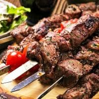 Шашлычок из свинины на гриле